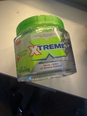 Xtreme Pro-Expert Styling Gel - Clear with Lime Green Lid